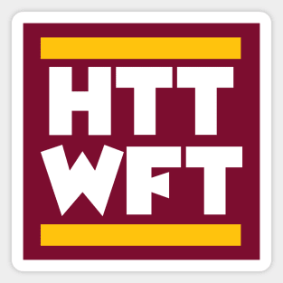 Run HTTWFT - Burgundy Magnet